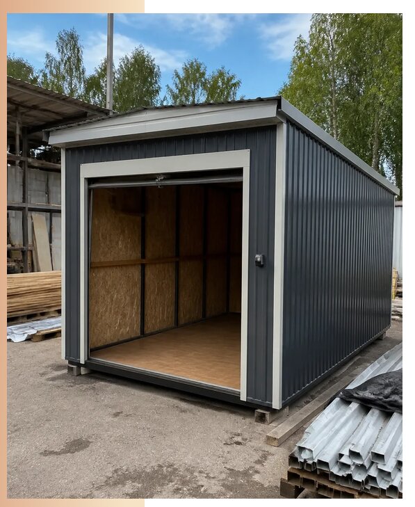 Изготовление и аренда хозблоков и гаражей в Чебоксарах